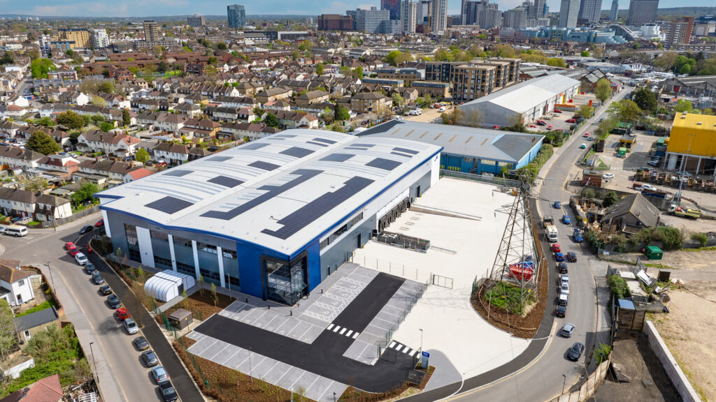 BP Croydon aerial