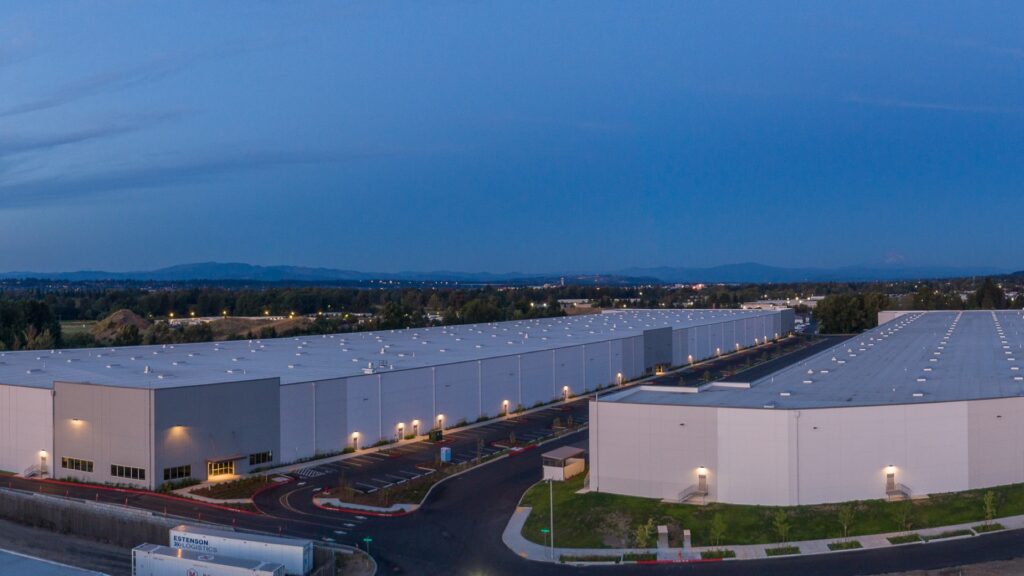 Bridge-Portfolio-BP I5 Portland exterior dusk