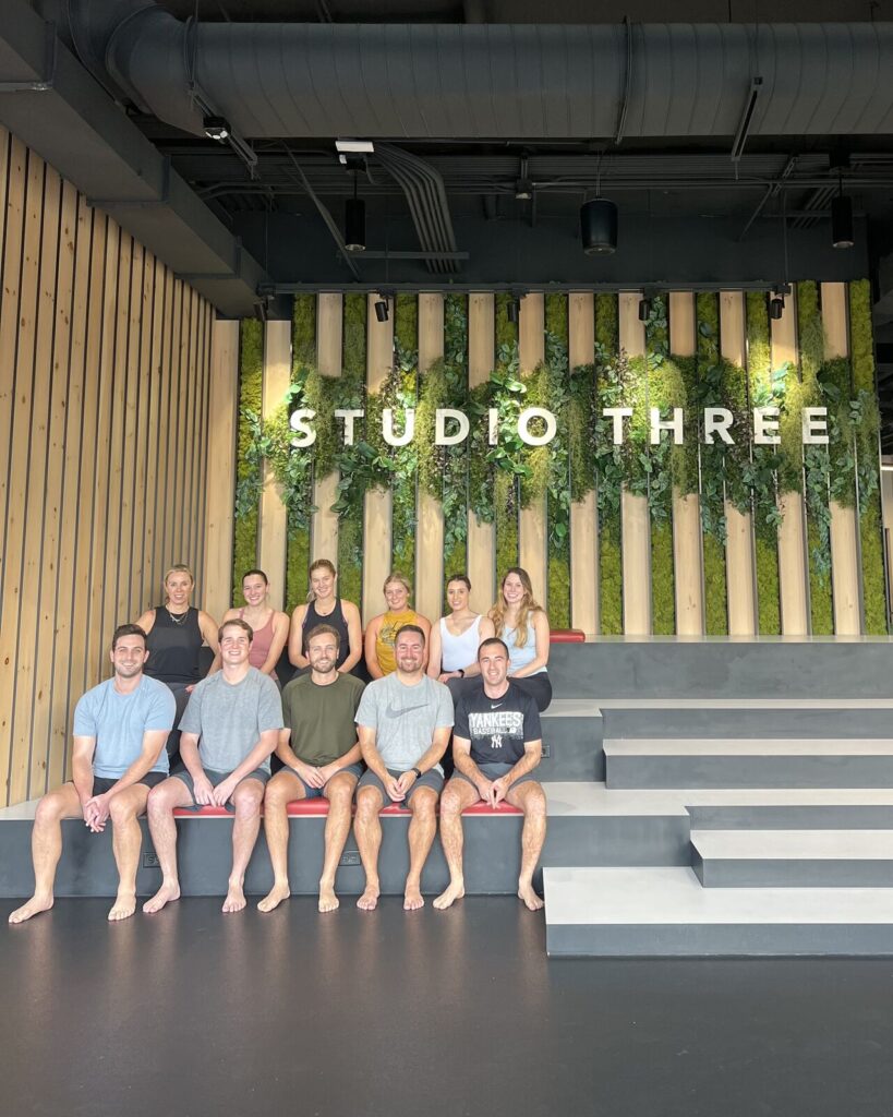 Team members at Studio Three